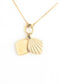 Seashell Locket Necklace-A