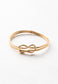 Deboroah Knot Gold Ring