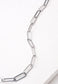 Georgie Silver Chain Necklace