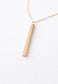 Give Joy Gold Bar Necklace