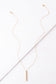 Give Joy Gold Bar Necklace