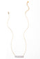 Lenore Cross Bar Necklace