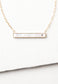 Lenore Cross Bar Necklace
