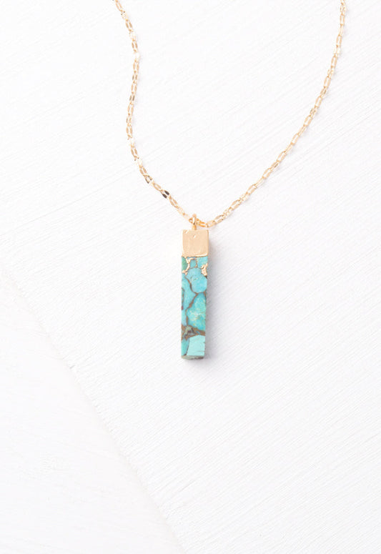 Brayden Turquoise Pendant Necklace