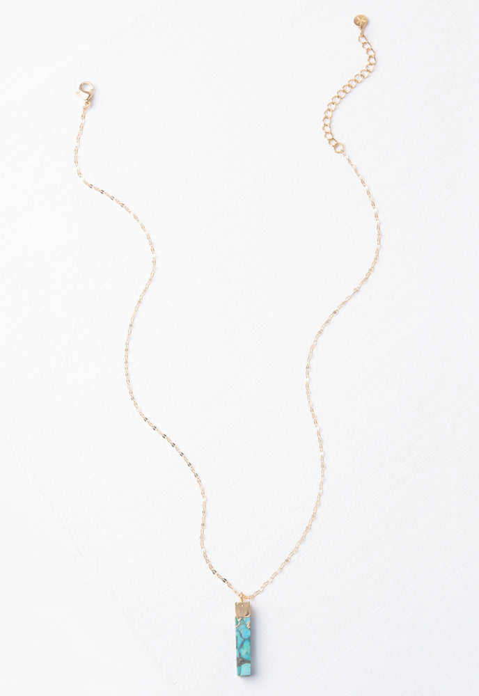 Brayden Turquoise Pendant Necklace
