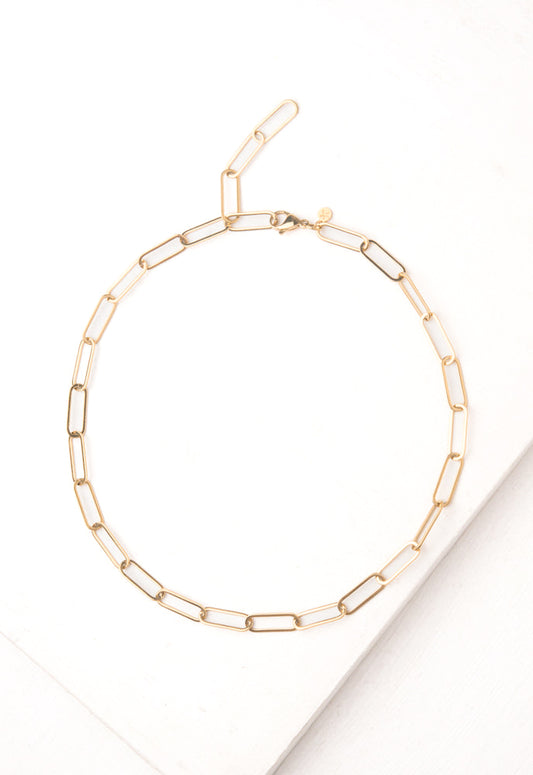 Georgie Gold Chain Necklace