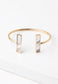 Rhetta Mother of Pearl & Gold Bracelet