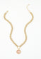 Sun pendant necklace