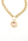 Sun pendant necklace
