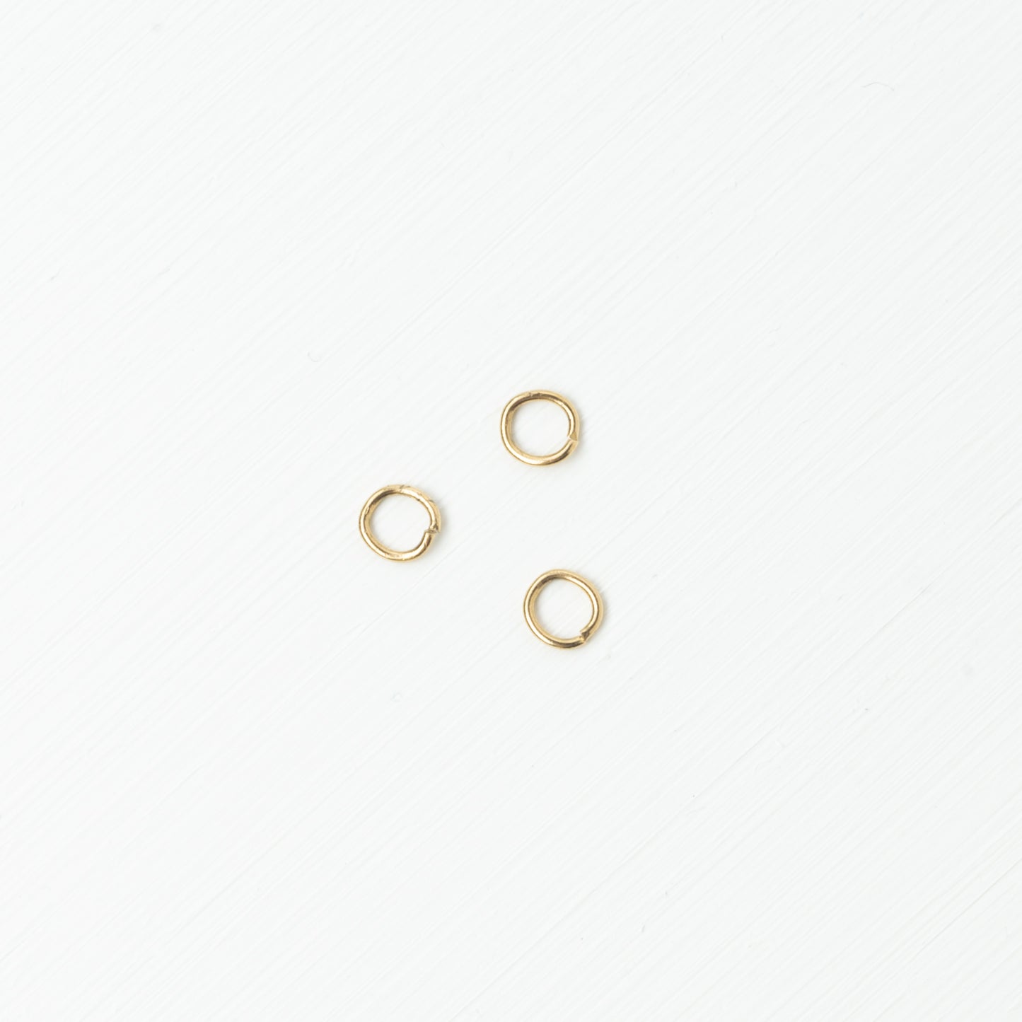 8mm jump rings-gold