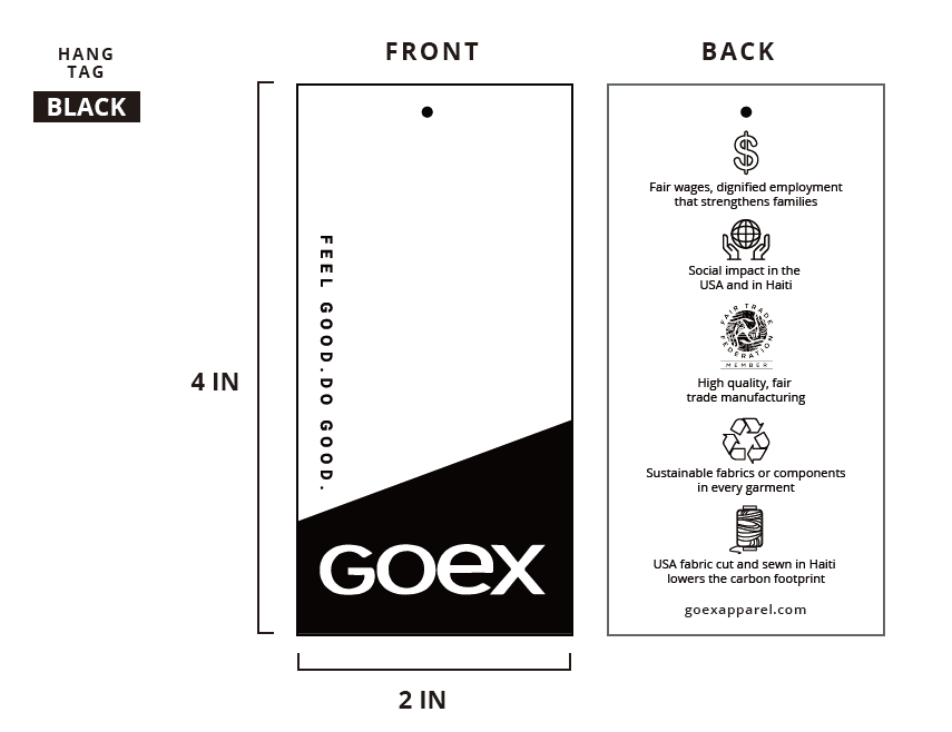 GOEX Hang Tag
