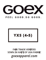 Tear Away Neck Label-YOUTH-YXS