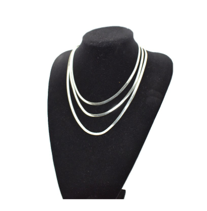 Herringbone Chain Necklace 16+2 inches