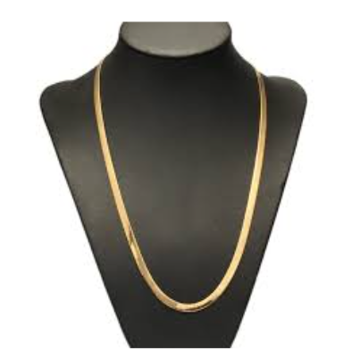 Herringbone Chain Necklace 16+2 inches
