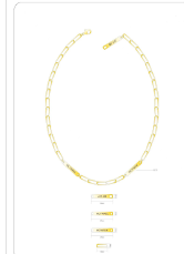 Paper Clip Necklace