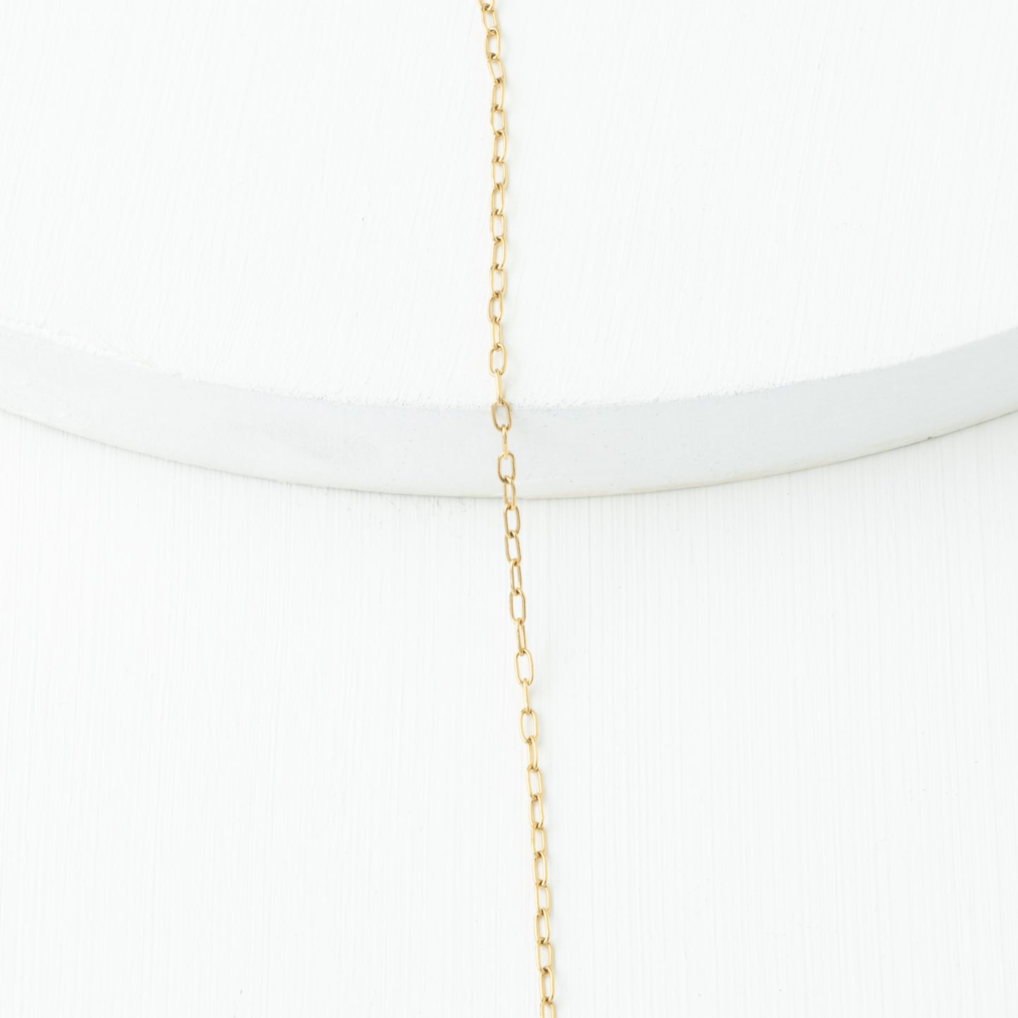 Rounded Paper Clip Chain 2*4mm