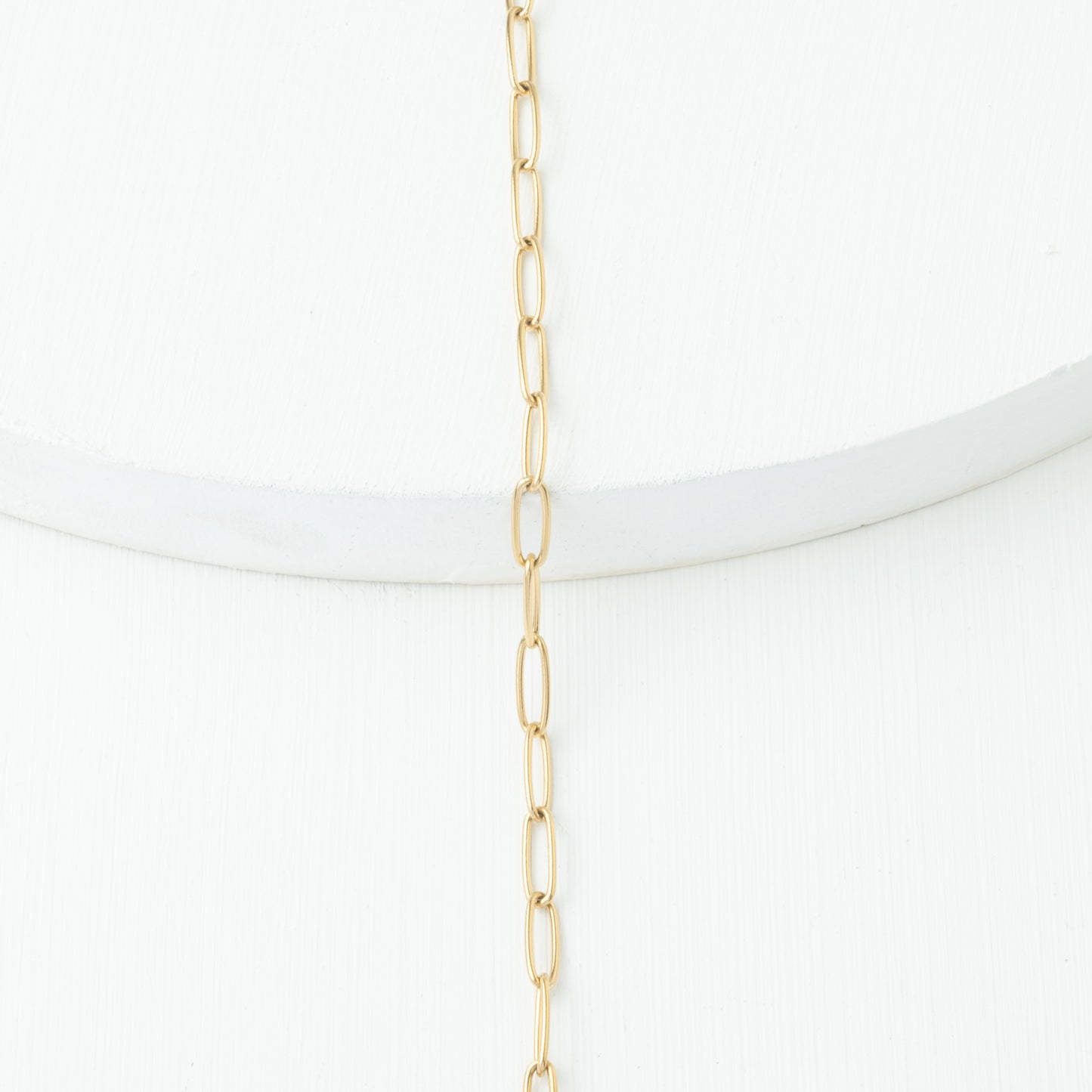 Rounded Paper Clip Chain 3.5*10mm