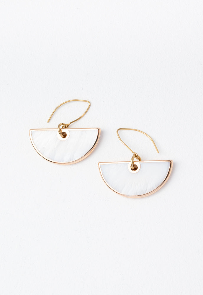 Remarkable Mother of Pearl Earrings