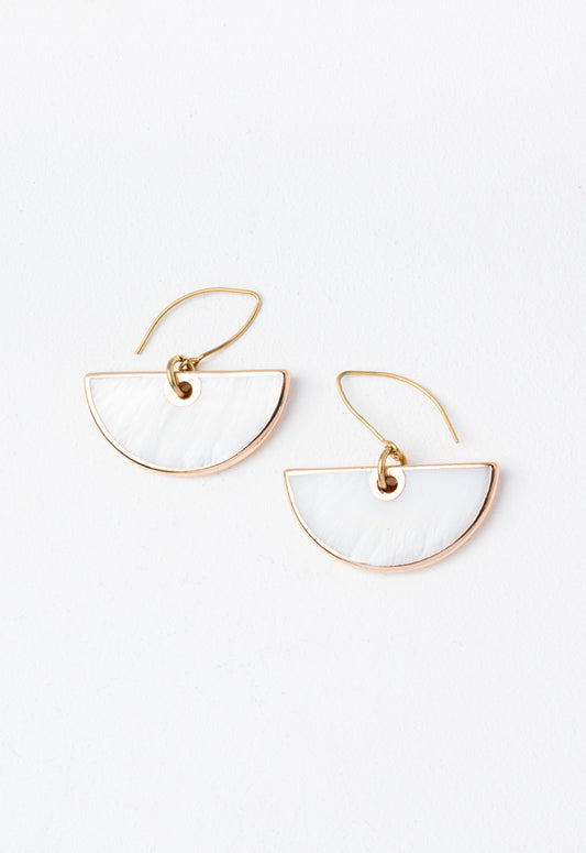 Remarkable Mother of Pearl Earrings