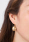 Protected Earrings in White Turquoise