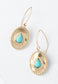 Protected Earrings in Turquoise