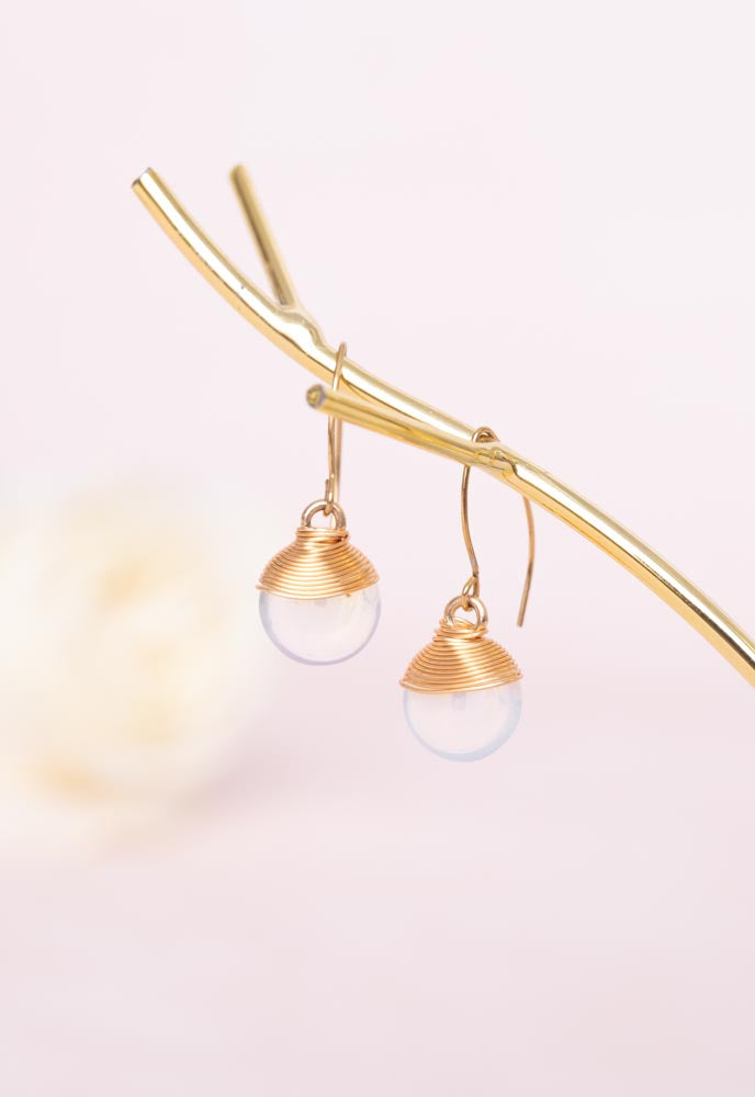 Drops of Delight Earrings in Moon Light