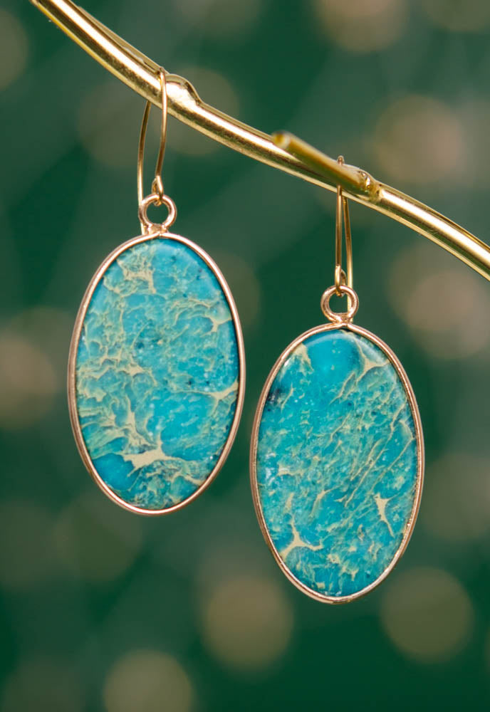 Serene Jasper Earrings