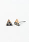 Eternal Studs in Dalmation Jasper