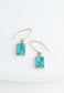 Restored Turquoise Earrings