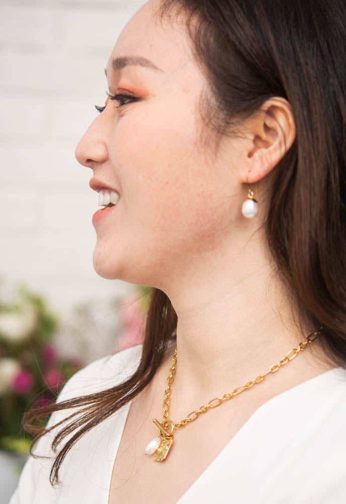 Katherine Pearl Earrings