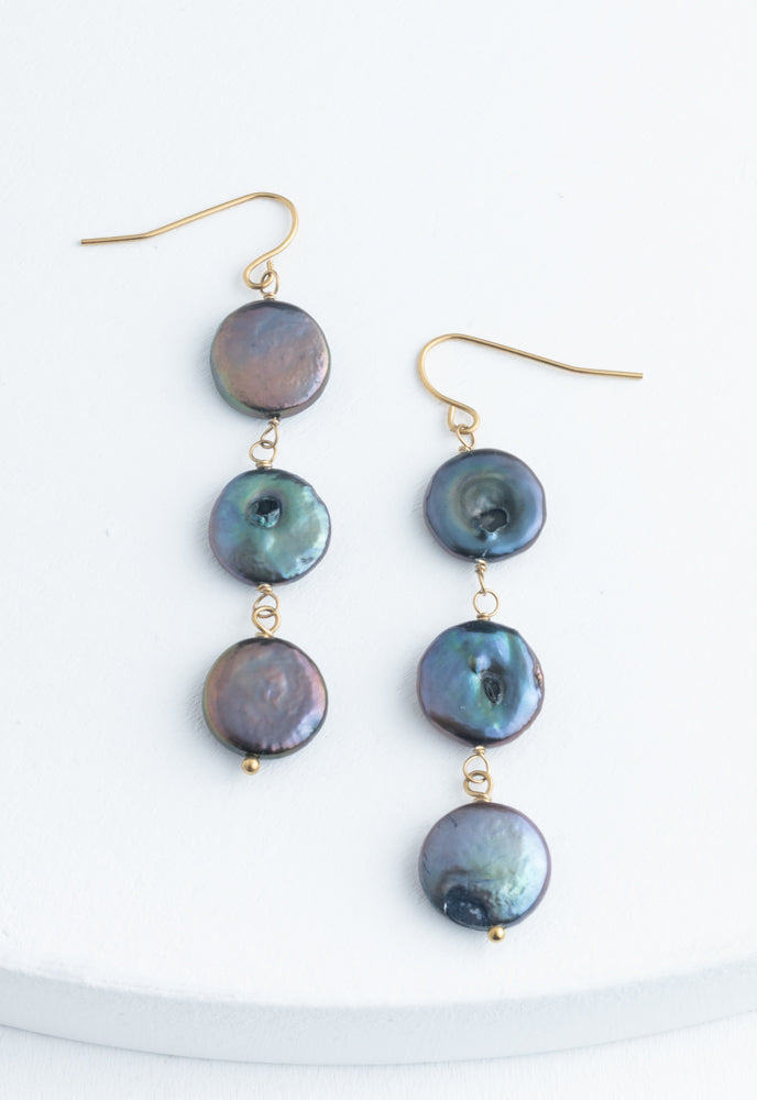 Cameleon Pearl Earrings
