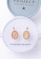 Lovable Earrings in Serene Rose Quartz