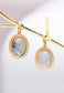 Lovable Earrings in Shimmering Silver