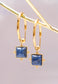 Contented Earrings in Celestial Blue