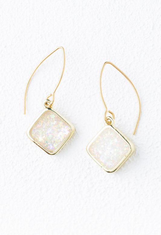 Clare Opal Earrings