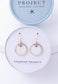 Ivory Glow Mother of Pearl Earrings