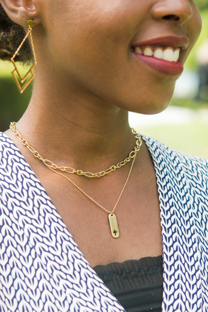 Give Faith Gold Necklace