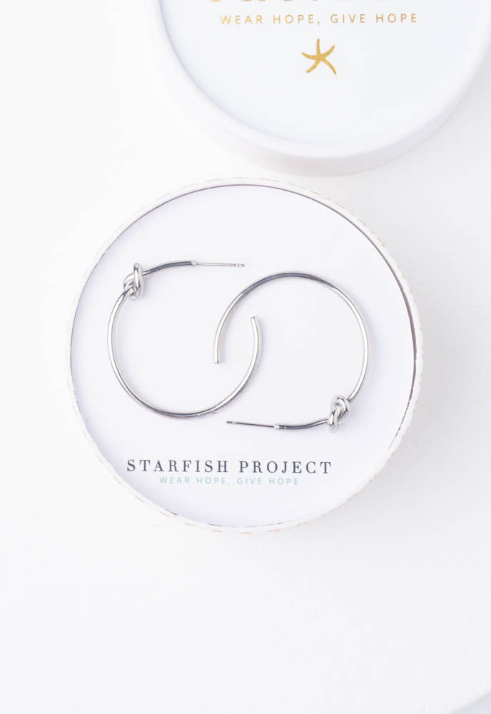 Kathy Knot Hoops