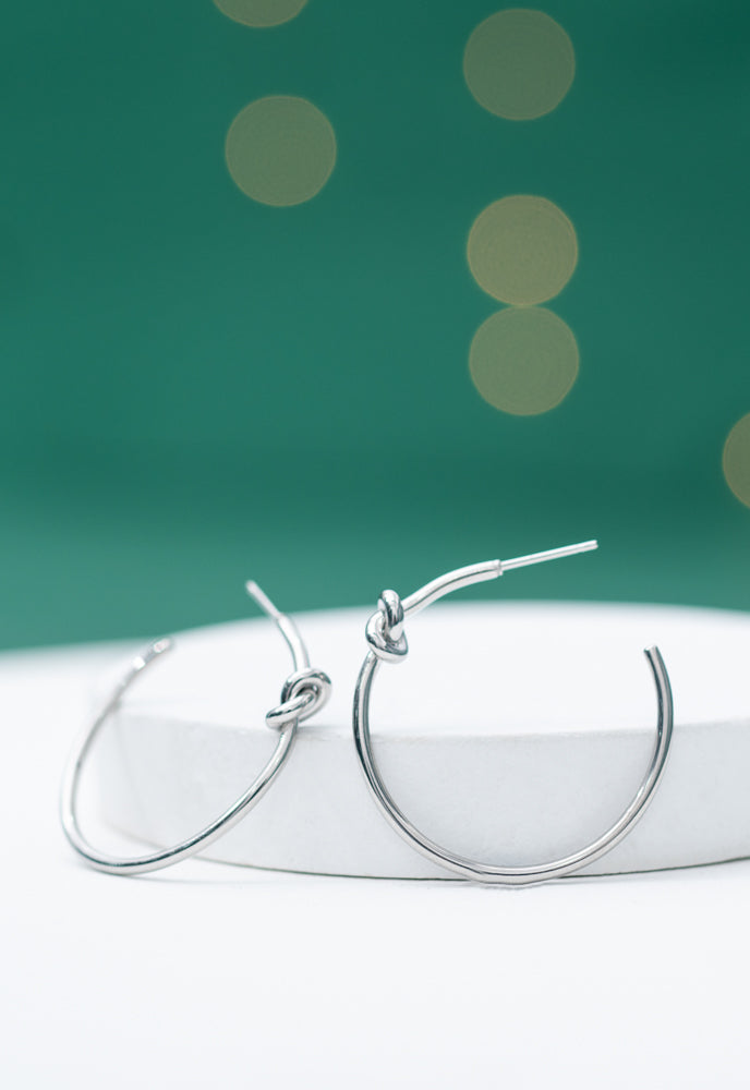 Kathy Knot Hoops