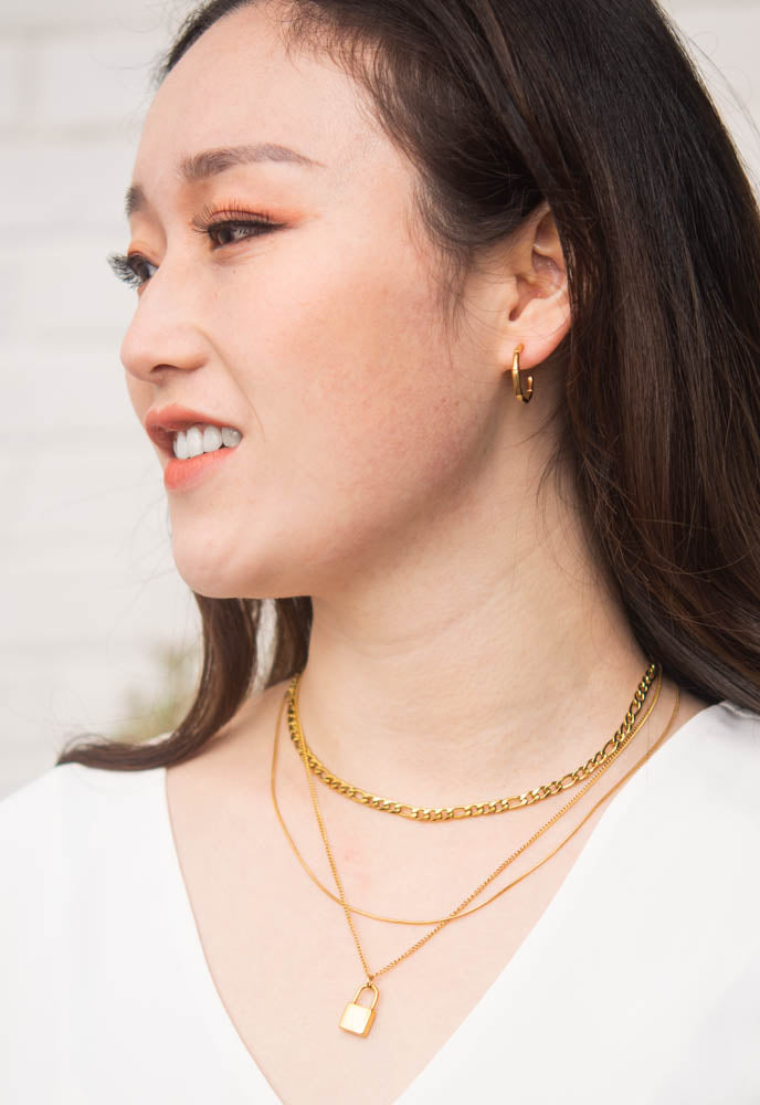 Freedom Layered Gold Necklace