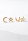 Aurora Gold Stud Set