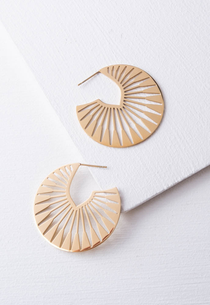 Illuminate Gold Earrings