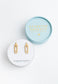 Georgie Paperclip Earrings in Gold