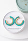 Head Over Heels Hoops in Turquoise