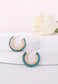 Head Over Heels Hoops in Turquoise