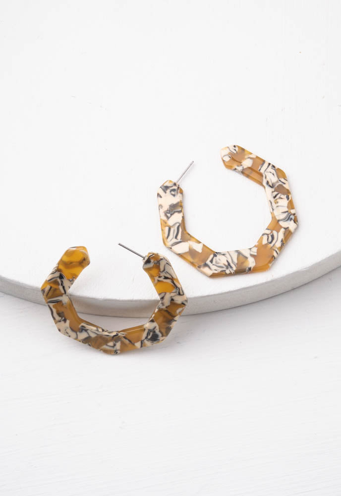 Sahara Resin Earrings