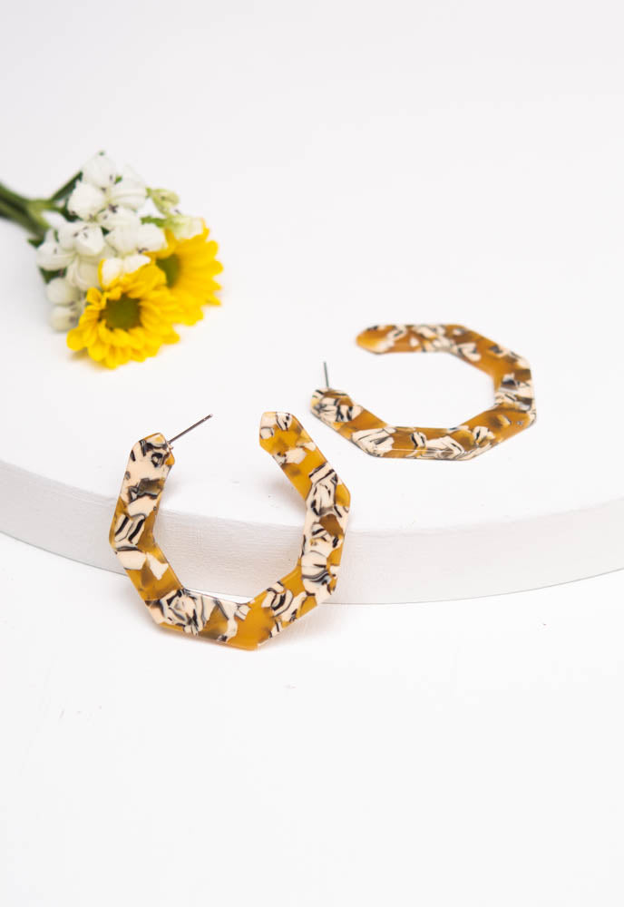 Sahara Resin Earrings