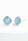 Breathe Aquamarine Studs