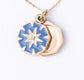 Oil Drip North Star Locket 3466ND