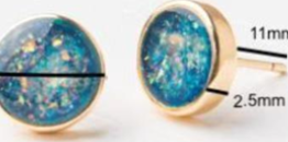 Blue Studs